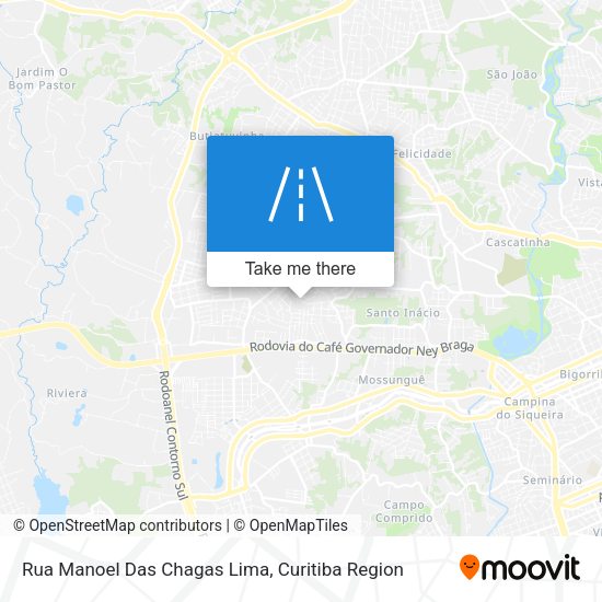 Rua Manoel Das Chagas Lima map