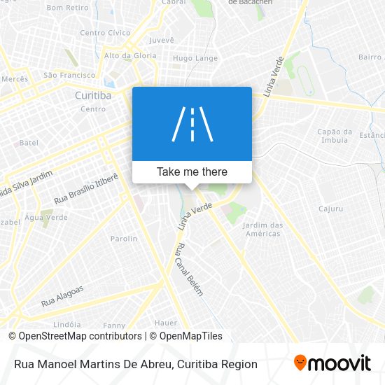 Rua Manoel Martins De Abreu map