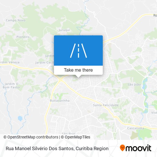 Rua Manoel Silvério Dos Santos map