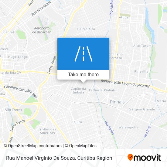 Rua Manoel Virgínio De Souza map