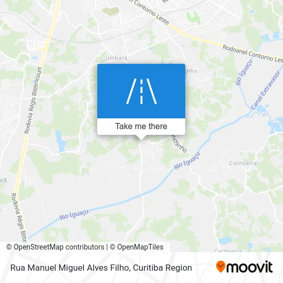 Rua Manuel Miguel Alves Filho map