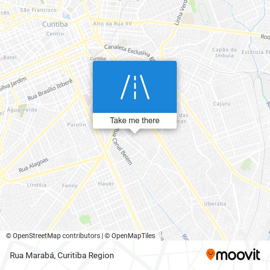 Mapa Rua Marabá