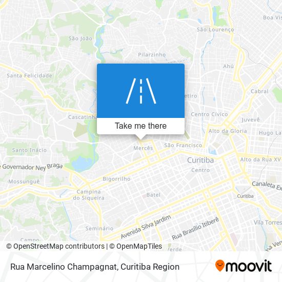 Rua Marcelino Champagnat map