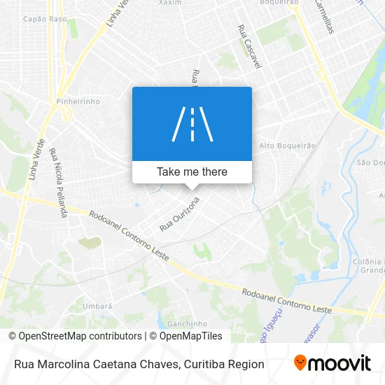 Rua Marcolina Caetana Chaves map