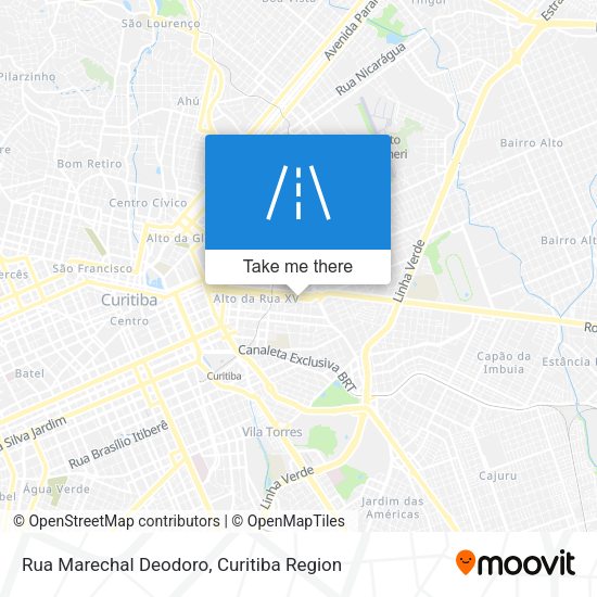 Rua Marechal Deodoro map