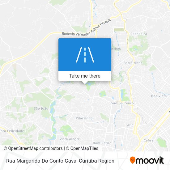 Rua Margarida Do Conto Gava map