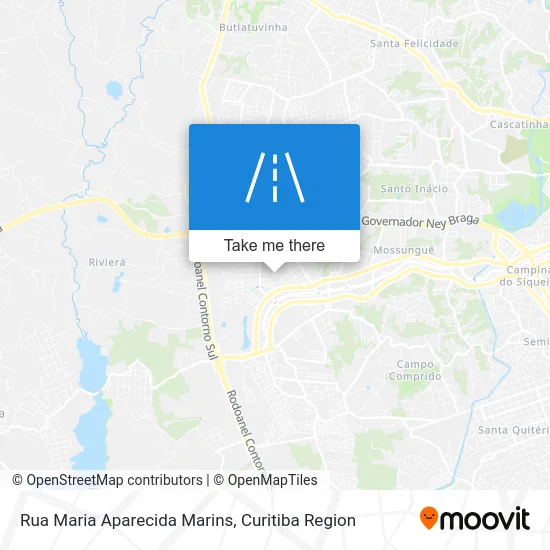 Rua Maria Aparecida Marins map