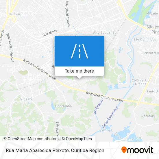 Rua Maria Aparecida Peixoto map