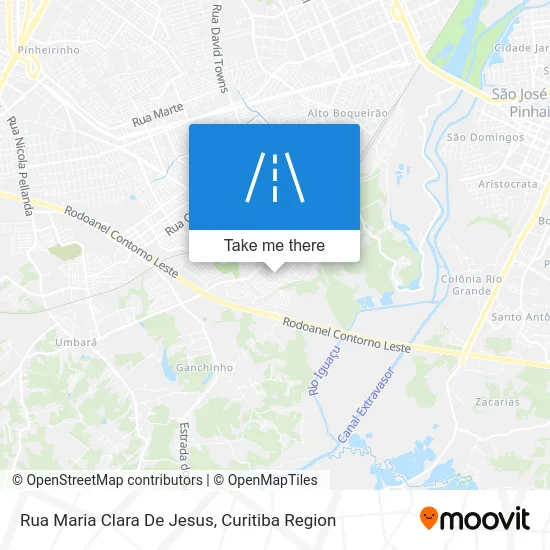 Rua Maria Clara De Jesus map
