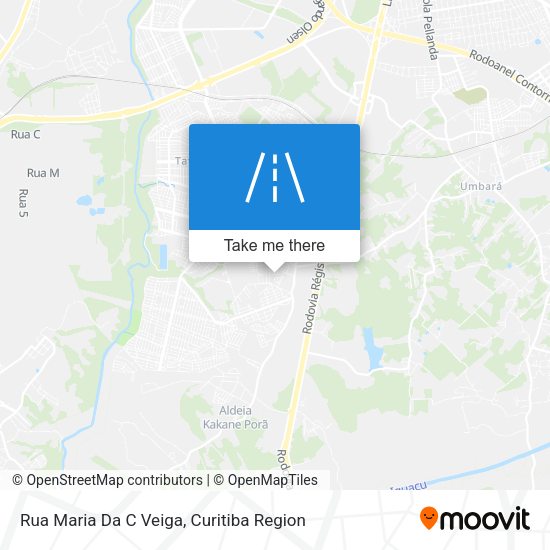 Rua Maria Da C Veiga map