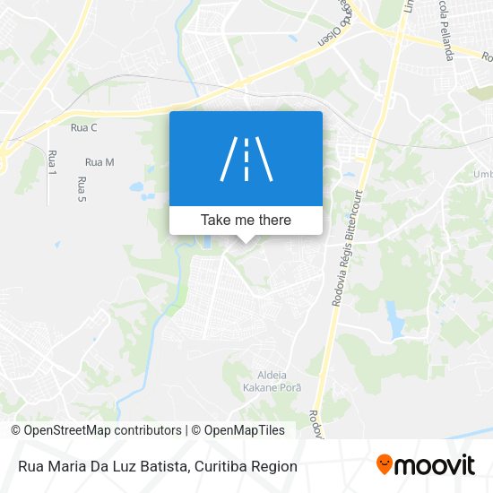 Rua Maria Da Luz Batista map