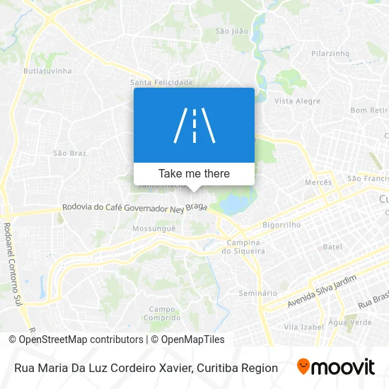 Rua Maria Da Luz Cordeiro Xavier map
