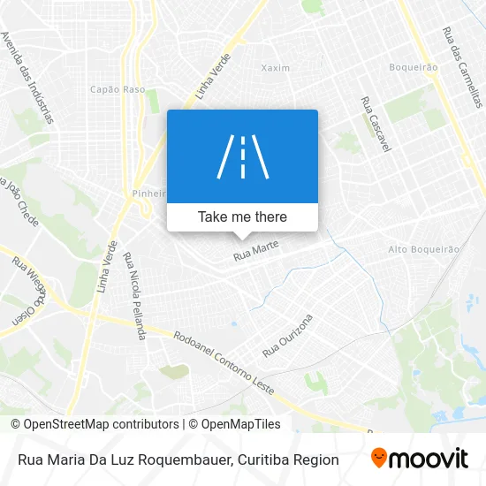 Rua Maria Da Luz Roquembauer map