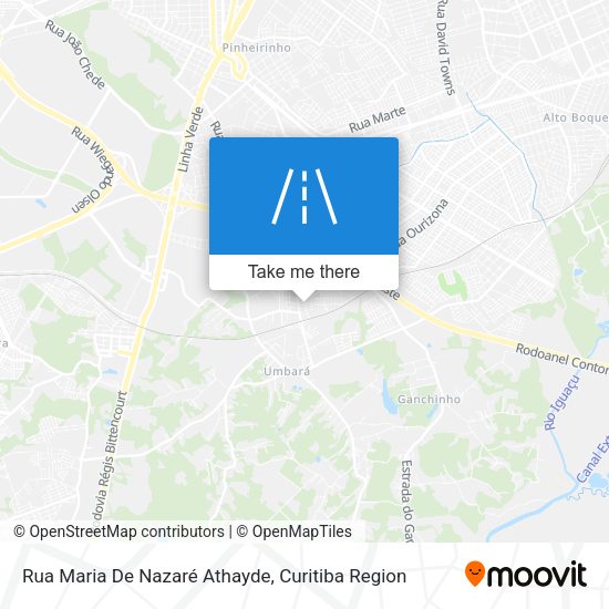 Rua Maria De Nazaré Athayde map