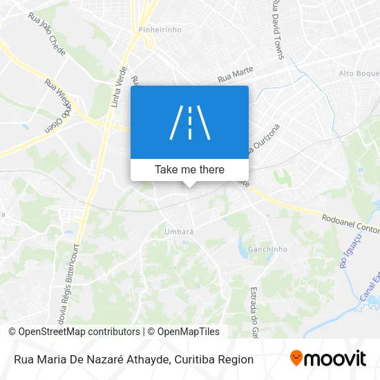Rua Maria De Nazaré Athayde map