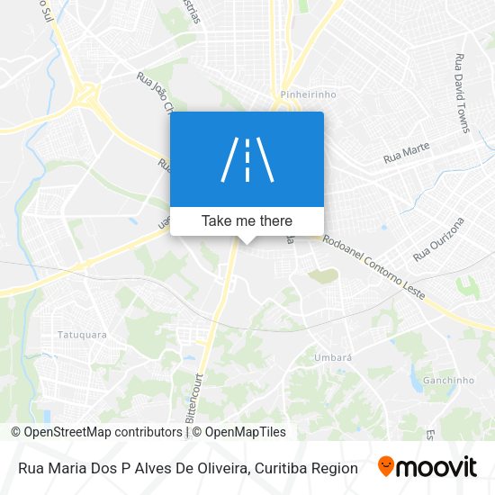 Rua Maria Dos P Alves De Oliveira map