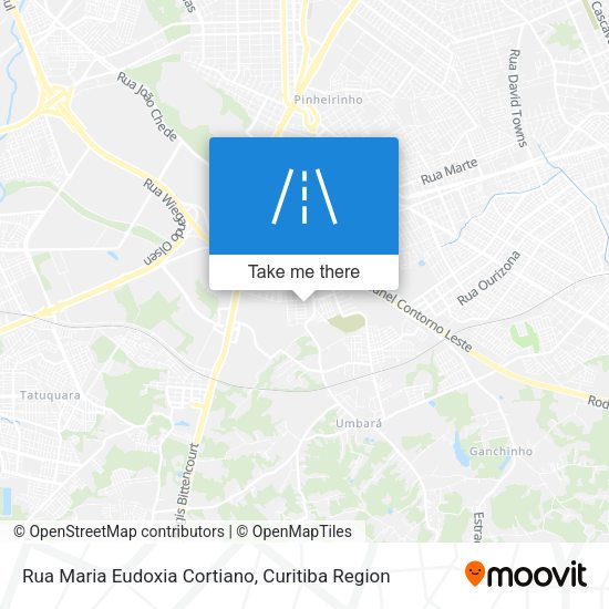 Rua Maria Eudoxia Cortiano map