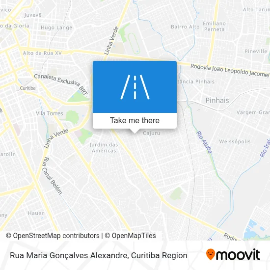 Rua Maria Gonçalves Alexandre map