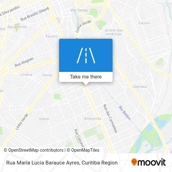Rua Maria Lucia Barauce Ayres map