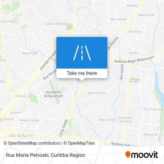 Rua Maria Petroski map