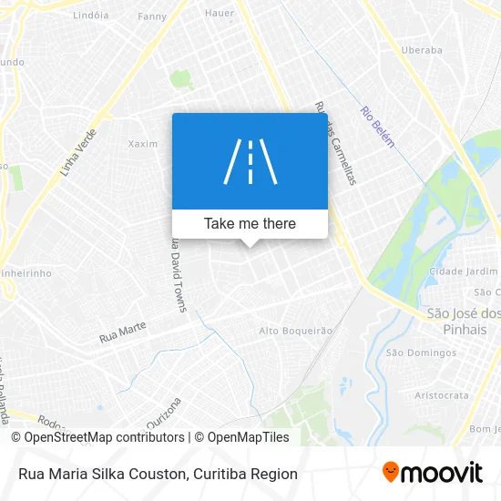 Rua Maria Silka Couston map