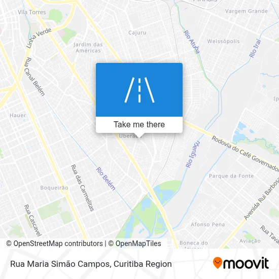 Rua Maria Simão Campos map