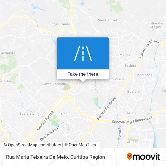 Rua Maria Teixeira De Melo map