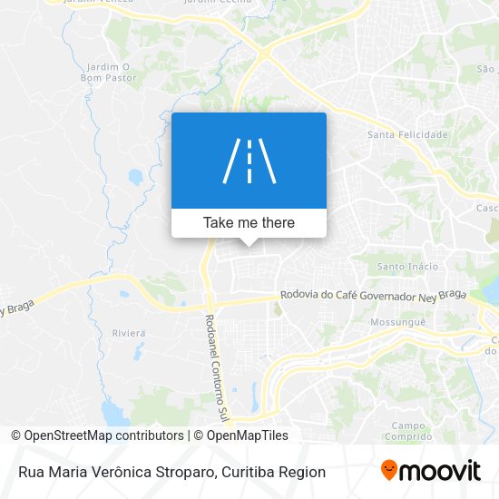 Rua Maria Verônica Stroparo map