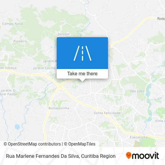 Rua Marlene Fernandes Da Silva map