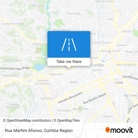 Rua Martim Afonso map