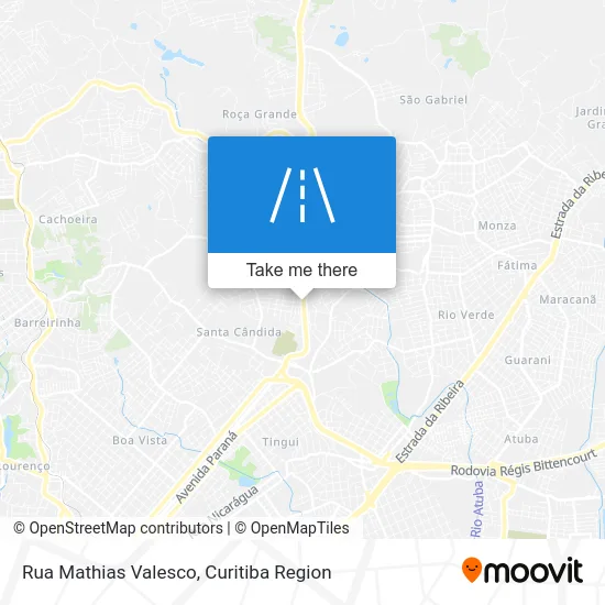 Rua Mathias Valesco map