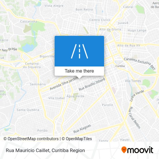 Rua Maurício Caillet map