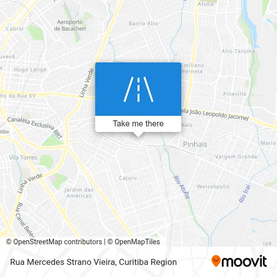 Rua Mercedes Strano Vieira map