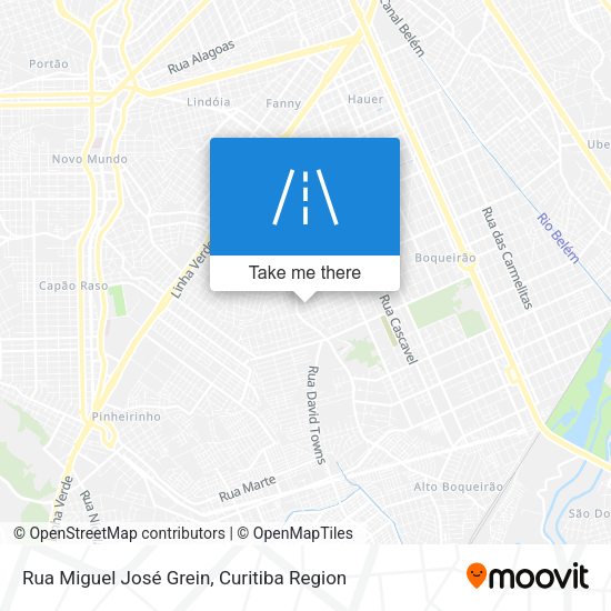 Rua Miguel José Grein map