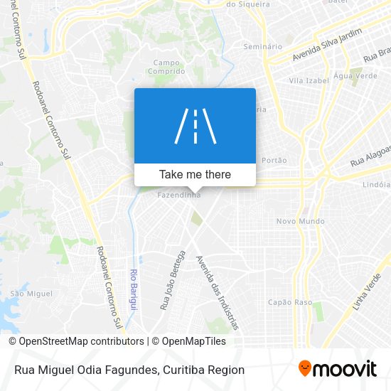 Rua Miguel Odia Fagundes map