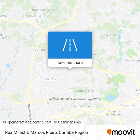 Rua Ministro Marcos Freire map