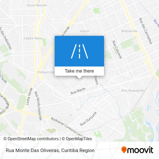 Rua Monte Das Oliveiras map