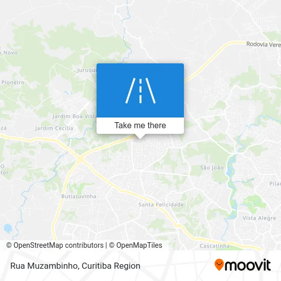 Rua Muzambinho map