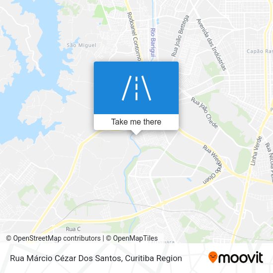 Rua Márcio Cézar Dos Santos map