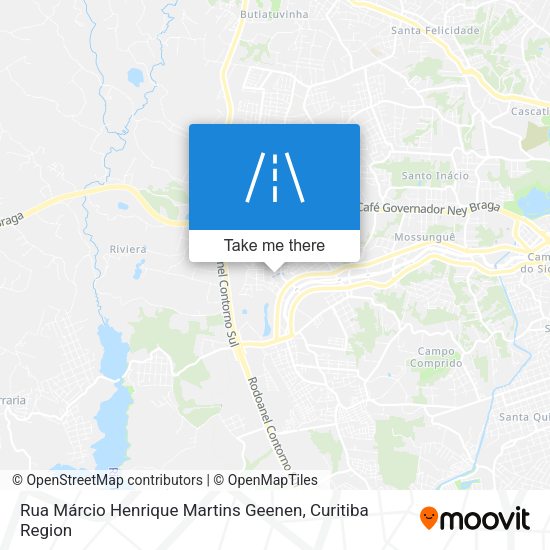 Rua Márcio Henrique Martins Geenen map