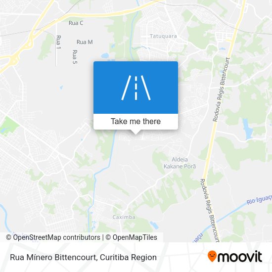 Rua Mínero Bittencourt map