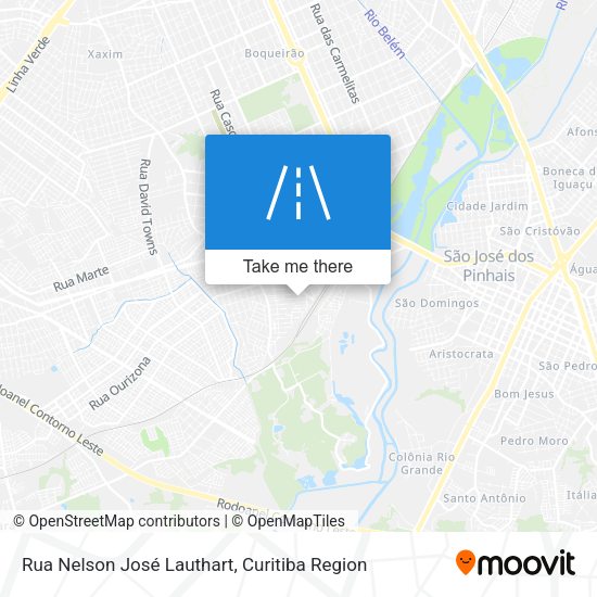 Rua Nelson José Lauthart map