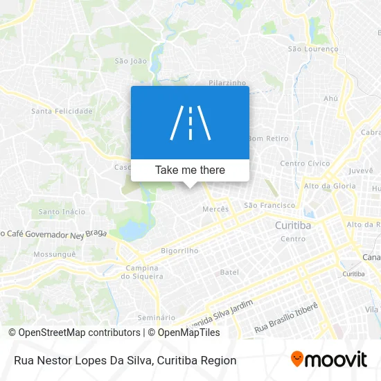 Rua Nestor Lopes Da Silva map