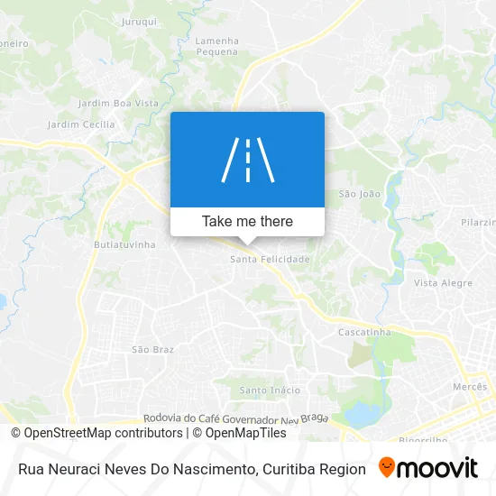 Rua Neuraci Neves Do Nascimento map