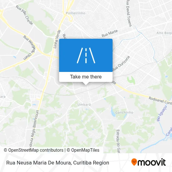 Rua Neusa Maria De Moura map
