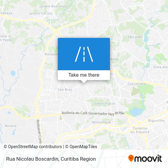 Rua Nicolau Boscardin map