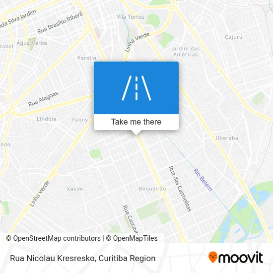 Rua Nicolau Kresresko map