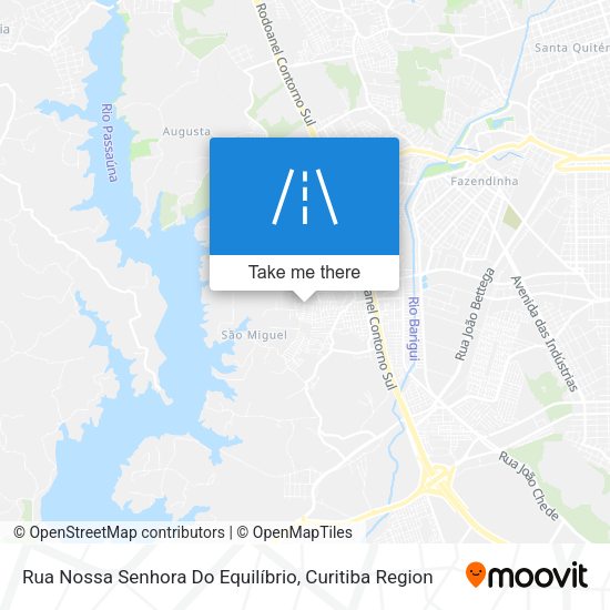 Rua Nossa Senhora Do Equilíbrio map