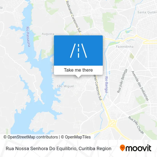 Rua Nossa Senhora Do Equilíbrio map