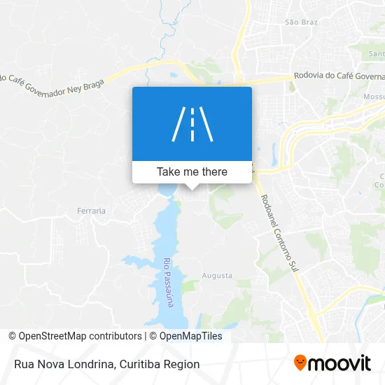 Rua Nova Londrina map